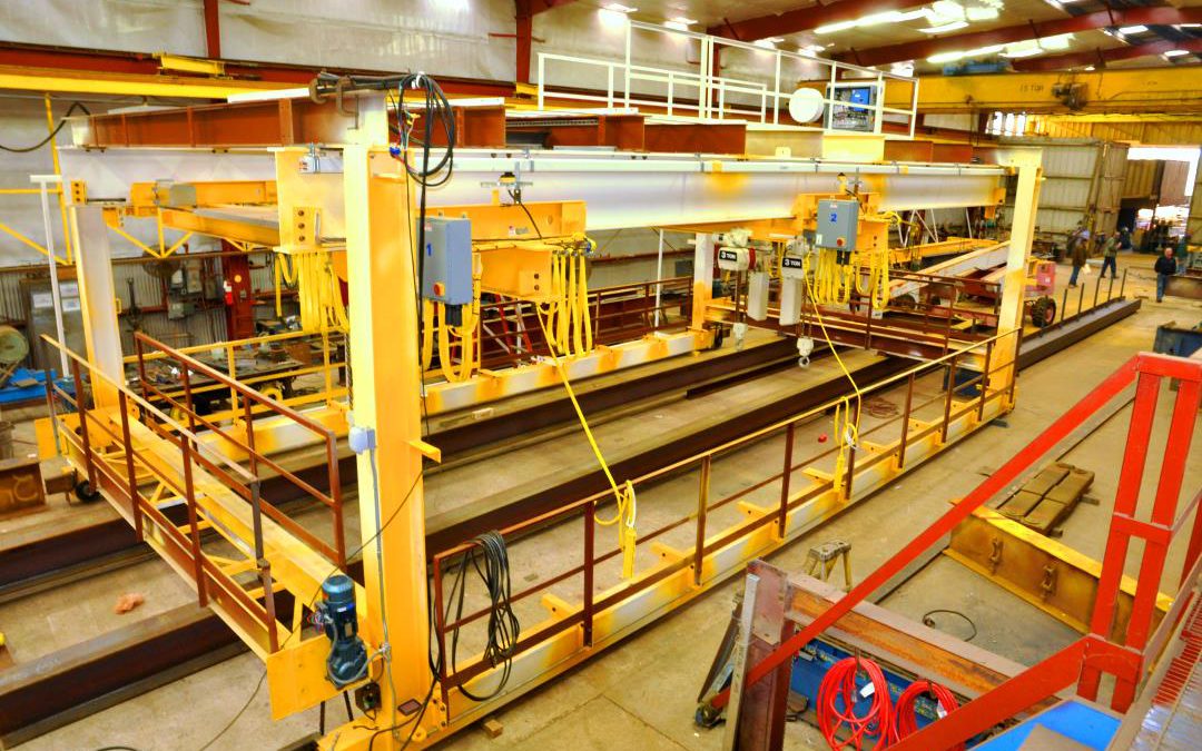 Gantry Cranes for the Huey P. Long Bridge Widening